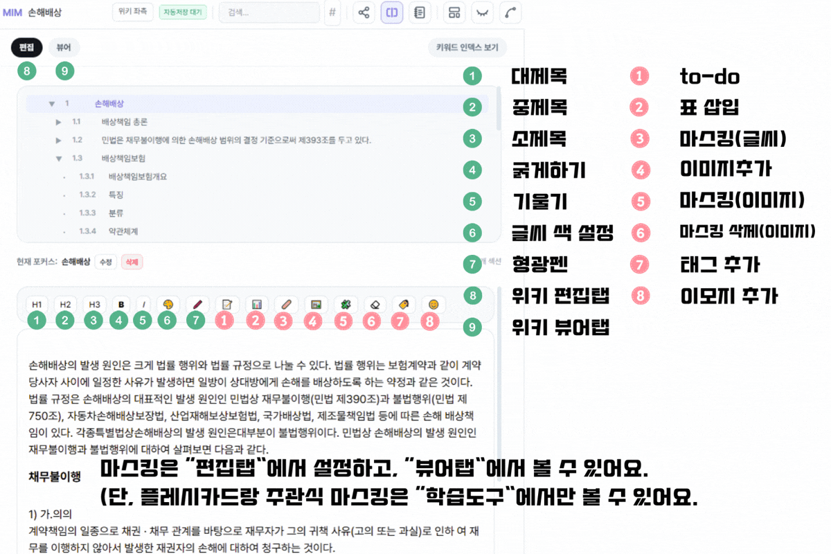 위키탭 이해하기 가이드